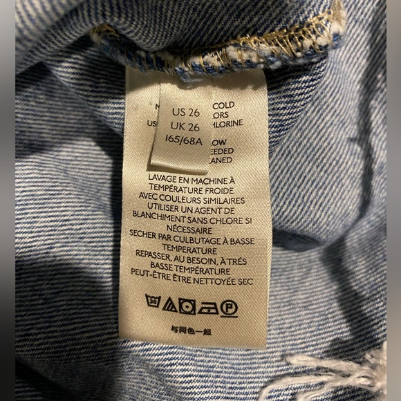 We The Free by Free People Denim skirt with belt - Picture 5 of 6